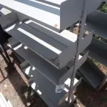 01 ESTANTE DE FERRO. (NO ESTADO) ATENÇÃO! FAZER A VISITAÇÃO ANTES DE ARREMATAR, NÃO SABEMOS SE FUNCIONA, LEILÃO NÃO TEM GARANTIA E NEM DEVOLUÇÃO, SUJEITO A POSSÍVEIS AVARIAS VISÍVEIS/OCULTAS E/OU AUSÊNCIA DE COMPONENTES.
