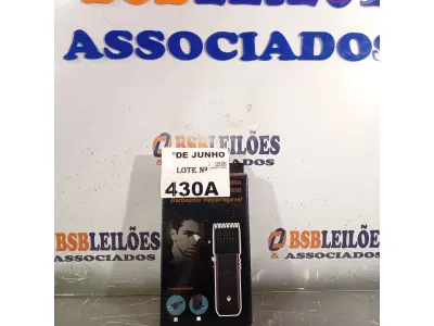 LOTE 430 - 01 BARBEADOR RECARREGÁVEL. (NO ESTADO, LEILÃO NÃO TEM GARANTIA E NEM DEVOLUÇÃO, SUJEITO A POSSÍVEIS AVARIAS VISÍVEIS/OCULTAS E/OU AUSÊNCIA DE COMPONENTES).