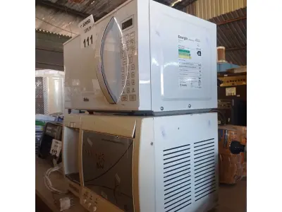LOTE 111 - 01 MICRO-ONDAS E 01 PURIFICADOR DE ÁGUA MARCA SUMMER. (NO ESTADO, LEILÃO NÃO TEM GARANTIA E NEM DEVOLUÇÃO, SUJEITO A POSSÍVEIS AVARIAS VISÍVEIS/OCULTAS E/OU AUSÊNCIA DE COMPONENTES).