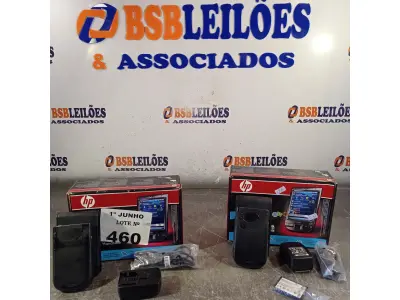 LOTE 460 - 02 HP IPAQ 110. (NO ESTADO, LEILÃO NÃO TEM GARANTIA E NEM DEVOLUÇÃO, SUJEITO A POSSÍVEIS AVARIAS VISÍVEIS/OCULTAS E/OU AUSÊNCIA DE COMPONENTES).