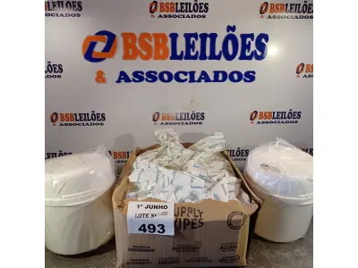 LOTE 493 - 02 FRASQUEIRAS SUPPLY CLEAN COM 04 REFIS. (NO ESTADO, LEILÃO NÃO TEM GARANTIA E NEM DEVOLUÇÃO, SUJEITO A POSSÍVEIS AVARIAS VISÍVEIS/OCULTAS E/OU AUSÊNCIA DE COMPONENTES).