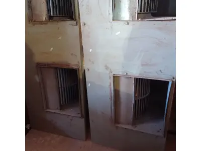 LOTE 413 - 02 EXAUSTORES PARA AR CONDICIONADO INDUSTRIAL. (NO ESTADO, LEILÃO NÃO TEM GARANTIA E NEM DEVOLUÇÃO, SUJEITO A POSSÍVEIS AVARIAS VISÍVEIS/OCULTAS E/OU AUSÊNCIA DE COMPONENTES).