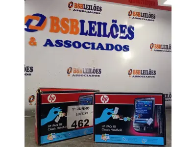 LOTE 462 - 02 HP IPAQ 111. (NO ESTADO, LEILÃO NÃO TEM GARANTIA E NEM DEVOLUÇÃO, SUJEITO A POSSÍVEIS AVARIAS VISÍVEIS/OCULTAS E/OU AUSÊNCIA DE COMPONENTES).