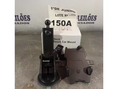 LOTE 150 - 01 SUPORTE VEICULAR PARA CELULARES. (NO ESTADO, LEILÃO NÃO TEM GARANTIA E NEM DEVOLUÇÃO, SUJEITO A POSSÍVEIS AVARIAS VISÍVEIS/OCULTAS E/OU AUSÊNCIA DE COMPONENTES).