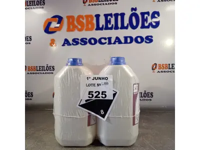 LOTE 525 - 10 LITROS DE CLOROCLEAN LIMPADOR DESINFETANTE CLORADO PARA INDÚSTRIA ALIMENTÍCIA E AFINS. (NO ESTADO, LEILÃO NÃO TEM GARANTIA E NEM DEVOLUÇÃO, SUJEITO A POSSÍVEIS AVARIAS VISÍVEIS/OCULTAS E/OU AUSÊNCIA DE COMPONENTES).