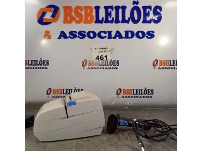 LOTE 461 - 01 IMPRESSORA DE CUPOM MARCA DIEBLOLD COM FONTE EPSON 24V E 01 LEITOR DE CÓDIGO DE BARRAS. (NO ESTADO, LEILÃO NÃO TEM GARANTIA E NEM DEVOLUÇÃO, SUJEITO A POSSÍVEIS AVARIAS VISÍVEIS/OCULTAS E/OU AUSÊNCIA DE COMPONENTES).