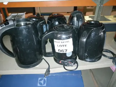 LOTE 067 - 6 CHALEIRAS (NO ESTADO SEM GARANTIA DE FUNCIONAMENTO, SUJEITO A POSSÍVEIS AVARIAS VISÍVEIS/OCULTAS E/OU AUSÊNCIA DE COMPONENTES)