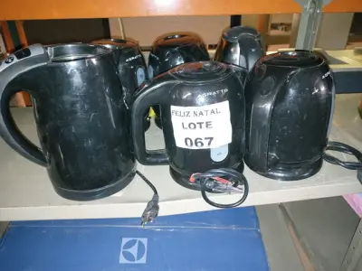 LOTE 067 - 6 CHALEIRAS (NO ESTADO SEM GARANTIA DE FUNCIONAMENTO, SUJEITO A POSSÍVEIS AVARIAS VISÍVEIS/OCULTAS E/OU AUSÊNCIA DE COMPONENTES)