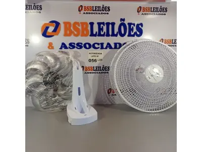LOTE 056 - 01 CONJUNTO DO VENTILADOR MONDIAL GRADE, HÉLICE E BASE. (NO ESTADO, NÃO SABEMOS SE FUNCIONA. LEILÃO NÃO TEM GARANTIA E NEM DEVOLUÇÃO).