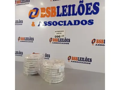 LOTE 096 - 19 PLACAS TRASEIRAS DO VENTILADOR MONDIAL 40CM. (NO ESTADO, NÃO SABEMOS SE FUNCIONA. LEILÃO NÃO TEM GARANTIA E NEM DEVOLUÇÃO).