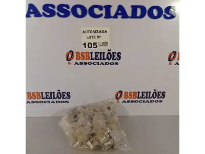 LOTE 105 - 10 PEÇAS DA CAIXA DE OSCILAÇÃO DO VENTILADOR MONDIAL. (NO ESTADO, NÃO SABEMOS SE FUNCIONA. LEILÃO NÃO TEM GARANTIA E NEM DEVOLUÇÃO).