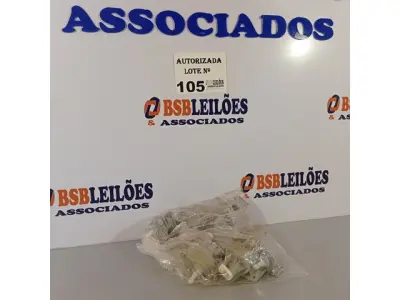 LOTE 105 - 10 PEÇAS DA CAIXA DE OSCILAÇÃO DO VENTILADOR MONDIAL. (NO ESTADO, NÃO SABEMOS SE FUNCIONA. LEILÃO NÃO TEM GARANTIA E NEM DEVOLUÇÃO).
