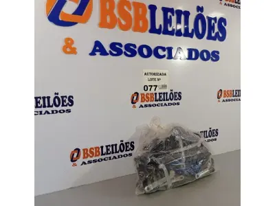 LOTE 077 - 12 PEÇAS DO SUPORTE DE MOTOR VENTISOL. (NO ESTADO, NÃO SABEMOS SE FUNCIONA. LEILÃO NÃO TEM GARANTIA E NEM DEVOLUÇÃO).