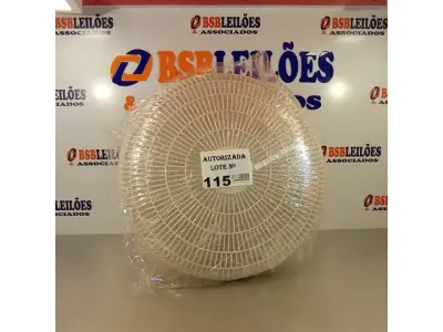 LOTE 115 - 02 CONJUNTOS DE GRADE DO VENTILADOR NYLO. (NO ESTADO, NÃO SABEMOS SE FUNCIONA. LEILÃO NÃO TEM GARANTIA E NEM DEVOLUÇÃO).