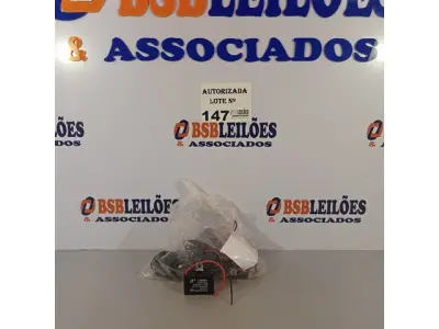 LOTE 147 - 12 CAPACITORES DE VENTILADOR 6UF 400V. (NO ESTADO, NÃO SABEMOS SE FUNCIONA. LEILÃO NÃO TEM GARANTIA E NEM DEVOLUÇÃO).