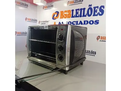 LOTE 025 - 01 FORNO ELÉTRICO MARCA MONDIAL. (NO ESTADO, NÃO SABEMOS SE FUNCIONA. LEILÃO NÃO TEM GARANTIA E NEM DEVOLUÇÃO).