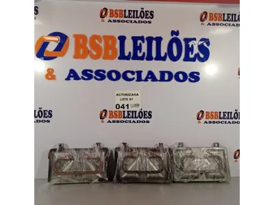 LOTE 041 - 04 CONJUNTOS DE AQUECIMENTO DA SANDUICHEIRA MONDIAL. (NO ESTADO, NÃO SABEMOS SE FUNCIONA. LEILÃO NÃO TEM GARANTIA E NEM DEVOLUÇÃO).