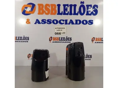 LOTE 066 - 05 PEÇAS DA CAPA DO MOTOR DO VENTILADOR VENTISOL 30CM. (NO ESTADO, NÃO SABEMOS SE FUNCIONA. LEILÃO NÃO TEM GARANTIA E NEM DEVOLUÇÃO).