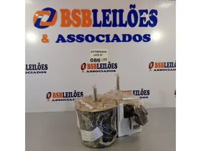 LOTE 086 - 02 MOTORES DO VENTILADOR TRON. (NO ESTADO, NÃO SABEMOS SE FUNCIONA. LEILÃO NÃO TEM GARANTIA E NEM DEVOLUÇÃO).