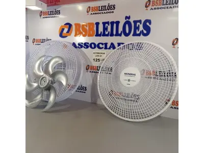 LOTE 125 - 01 CONJUNTO DO VENTILADOR MONDIAL GRADE E HÉLICE. (NO ESTADO, NÃO SABEMOS SE FUNCIONA. LEILÃO NÃO TEM GARANTIA E NEM DEVOLUÇÃO).