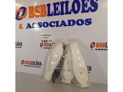 LOTE 145 - 07 TAMPAS DA CAIXA DE COLUNA DO VENTILADOR MONDIAL. (NO ESTADO, NÃO SABEMOS SE FUNCIONA. LEILÃO NÃO TEM GARANTIA E NEM DEVOLUÇÃO).
