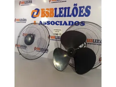 LOTE 136 - 01 CONJUNTO DO VENTILADOR CADENCE GRADE E HÉLICE. (NO ESTADO, NÃO SABEMOS SE FUNCIONA. LEILÃO NÃO TEM GARANTIA E NEM DEVOLUÇÃO).