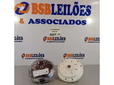LOTE 057 - 02 MOTORES TRON GLOBO 220V 130W. (NO ESTADO, NÃO SABEMOS SE FUNCIONA. LEILÃO NÃO TEM GARANTIA E NEM DEVOLUÇÃO).