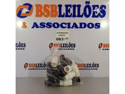 LOTE 063 - 25 PEÇAS DA LUVA DA COLUNA DO VENTILADOR VENTISOL. (NO ESTADO, NÃO SABEMOS SE FUNCIONA. LEILÃO NÃO TEM GARANTIA E NEM DEVOLUÇÃO).