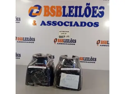 LOTE 007 - 02 CORPOS DO LIQUIDIFICADOR MONDIAL MODELO L99. (NO ESTADO, NÃO SABEMOS SE FUNCIONA. LEILÃO NÃO TEM GARANTIA E NEM DEVOLUÇÃO).