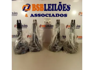 LOTE 116 - 04 BASES DO VENTILADOR MONDIAL. (NO ESTADO, NÃO SABEMOS SE FUNCIONA. LEILÃO NÃO TEM GARANTIA E NEM DEVOLUÇÃO).