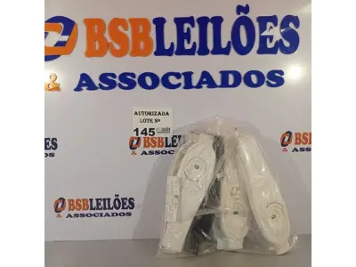 LOTE 145 - 07 TAMPAS DA CAIXA DE COLUNA DO VENTILADOR MONDIAL. (NO ESTADO, NÃO SABEMOS SE FUNCIONA. LEILÃO NÃO TEM GARANTIA E NEM DEVOLUÇÃO).