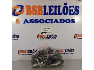 LOTE 077 - 12 PEÇAS DO SUPORTE DE MOTOR VENTISOL. (NO ESTADO, NÃO SABEMOS SE FUNCIONA. LEILÃO NÃO TEM GARANTIA E NEM DEVOLUÇÃO).