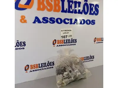 LOTE 107 - 21 PEÇAS DA CAIXA DE OSCILAÇÃO DO VENTILADOR MONDIAL. (NO ESTADO, NÃO SABEMOS SE FUNCIONA. LEILÃO NÃO TEM GARANTIA E NEM DEVOLUÇÃO).