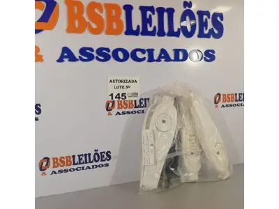 LOTE 145 - 07 TAMPAS DA CAIXA DE COLUNA DO VENTILADOR MONDIAL. (NO ESTADO, NÃO SABEMOS SE FUNCIONA. LEILÃO NÃO TEM GARANTIA E NEM DEVOLUÇÃO).