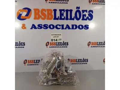 LOTE 014 - 01 LOTE COM VÁRIAS UNIDADES DE RESISTÊNCIAS DE SECADOR DE CABELO. (NO ESTADO, NÃO SABEMOS SE FUNCIONA. LEILÃO NÃO TEM GARANTIA E NEM DEVOLUÇÃO).
