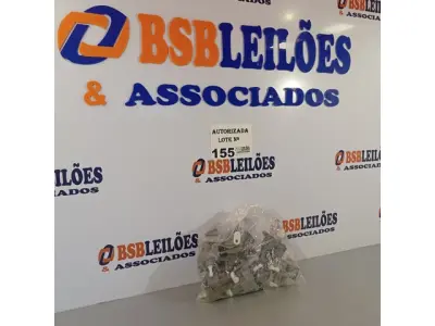 LOTE 155 - 10 PEÇAS DA CAIXA DE OSCILAÇÃO MONDIAL. (NO ESTADO, NÃO SABEMOS SE FUNCIONA. LEILÃO NÃO TEM GARANTIA E NEM DEVOLUÇÃO).