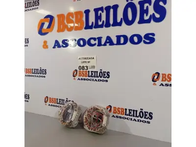 LOTE 083 - 02 ESTATORES DO VENTILADOR VENTISOL 60CM. (NO ESTADO, NÃO SABEMOS SE FUNCIONA. LEILÃO NÃO TEM GARANTIA E NEM DEVOLUÇÃO).