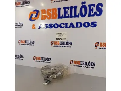 LOTE 065 - 10 PEÇAS DA CAIXA DE OSCILAÇÃO DO VENTILADOR MONDIAL. (NO ESTADO, NÃO SABEMOS SE FUNCIONA. LEILÃO NÃO TEM GARANTIA E NEM DEVOLUÇÃO).