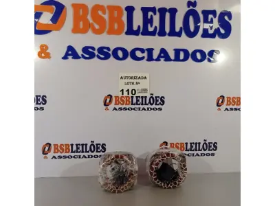 LOTE 110 - 02 ESTATORES DO VENTILADOR VENTISOL 70CM. (NO ESTADO, NÃO SABEMOS SE FUNCIONA. LEILÃO NÃO TEM GARANTIA E NEM DEVOLUÇÃO).