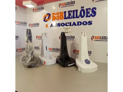 LOTE 114 - 04 PEÇAS DE BASES DE VENTILADORES DIVERSOS. (NO ESTADO, NÃO SABEMOS SE FUNCIONA. LEILÃO NÃO TEM GARANTIA E NEM DEVOLUÇÃO).