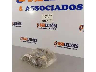 LOTE 067 - 10 PEÇAS DA CAIXA DE OSCILAÇÃO DO VENTILADOR MONDIAL. (NO ESTADO, NÃO SABEMOS SE FUNCIONA. LEILÃO NÃO TEM GARANTIA E NEM DEVOLUÇÃO).