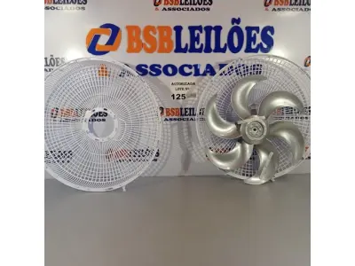 LOTE 125 - 01 CONJUNTO DO VENTILADOR MONDIAL GRADE E HÉLICE. (NO ESTADO, NÃO SABEMOS SE FUNCIONA. LEILÃO NÃO TEM GARANTIA E NEM DEVOLUÇÃO).
