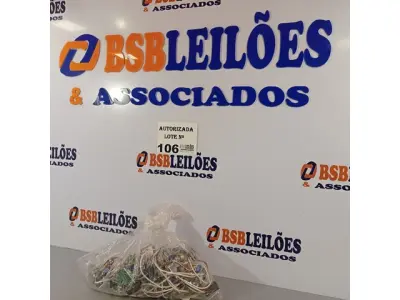LOTE 106 - 17 PEÇAS DE CHAVE ROTATIVA DO VENTILADOR VENTDELTA. (NO ESTADO, NÃO SABEMOS SE FUNCIONA. LEILÃO NÃO TEM GARANTIA E NEM DEVOLUÇÃO).