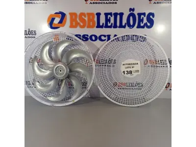 LOTE 138 - 01 CONJUNTO DO VENTILADOR MONDIAL GRADE E HÉLICE. (NO ESTADO, NÃO SABEMOS SE FUNCIONA. LEILÃO NÃO TEM GARANTIA E NEM DEVOLUÇÃO).