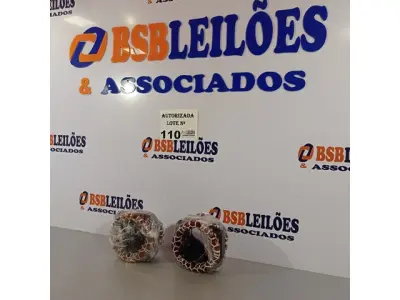 LOTE 110 - 02 ESTATORES DO VENTILADOR VENTISOL 70CM. (NO ESTADO, NÃO SABEMOS SE FUNCIONA. LEILÃO NÃO TEM GARANTIA E NEM DEVOLUÇÃO).
