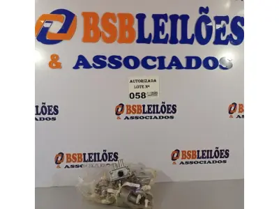 LOTE 058 - 10 PEÇAS DA CAIXA DE OSCILAÇÃO DO VENTILADOR MONDIAL. (NO ESTADO, NÃO SABEMOS SE FUNCIONA. LEILÃO NÃO TEM GARANTIA E NEM DEVOLUÇÃO).