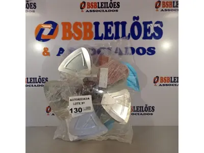 LOTE 130 - 03 PEÇAS DE HÉLICE DE CLIMATIZADOR VENTISOL. (NO ESTADO, NÃO SABEMOS SE FUNCIONA. LEILÃO NÃO TEM GARANTIA E NEM DEVOLUÇÃO).