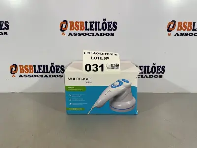 LOTE 031 - 01 MASSAGEADOR CORPORAL ELETRICO (NO ESTADO, NÃO SABEMOS SE FUNCIONA. LEILÃO NÃO TEM GARANTIA E NEM DEVOLUÇÃO)