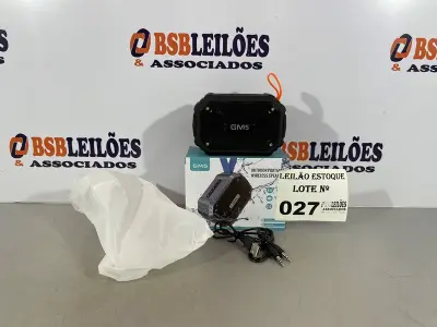 LOTE 027 - 01 CAIXA DE SOM PORTATIL BLUETOOTH (NO ESTADO, NÃO SABEMOS SE FUNCIONA. LEILÃO NÃO TEM GARANTIA E NEM DEVOLUÇÃO)