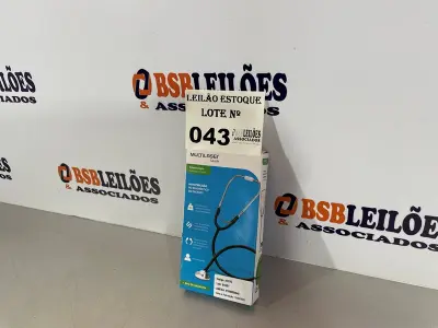 LOTE 043 - 01 ESTETOSCÓPIO PROFISSIONAL SLIM (NO ESTADO, NÃO SABEMOS SE FUNCIONA. LEILÃO NÃO TEM GARANTIA E NEM DEVOLUÇÃO)